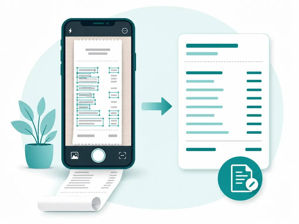 Foto a Texto: un ejemplo convertido a texto editable en el dispositivo con SafeOCR