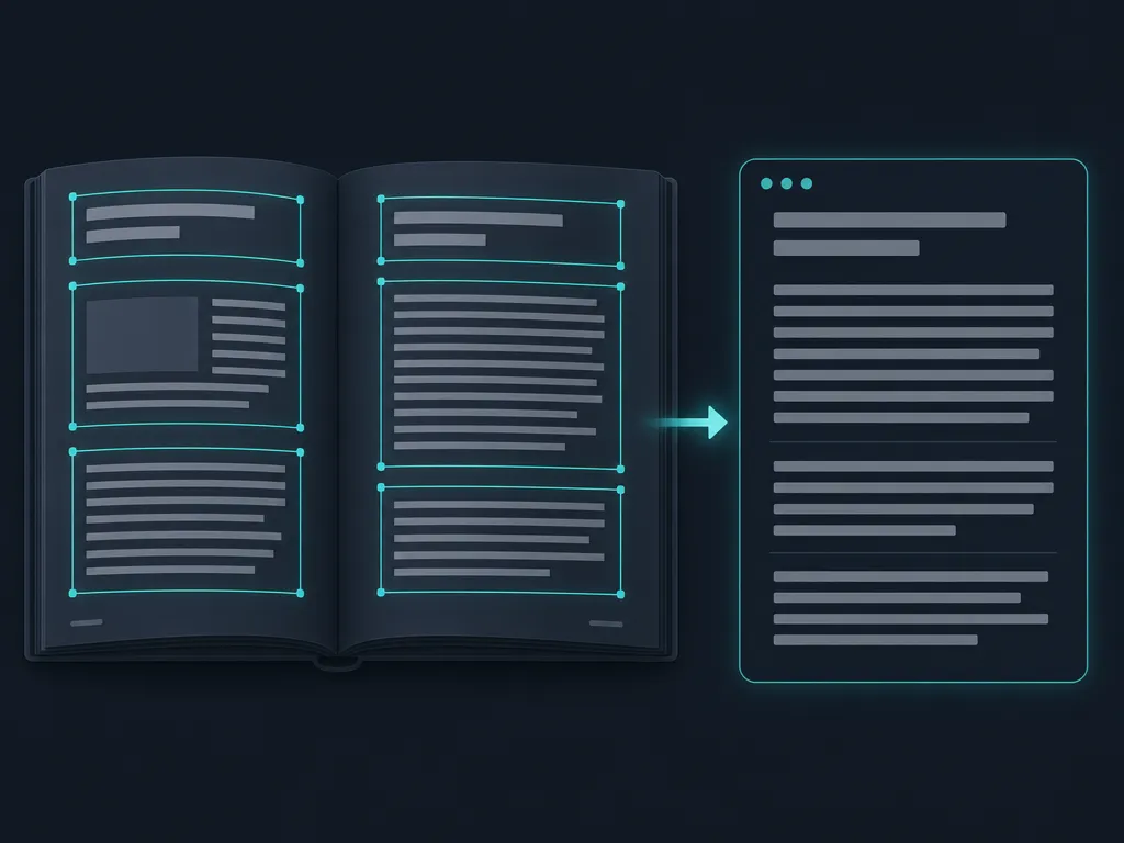 Extrair Texto de Imagem: um exemplo convertido em texto editável no dispositivo com SafeOCR